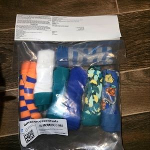 NWT Amazon essentials boy's cotton briefs size small